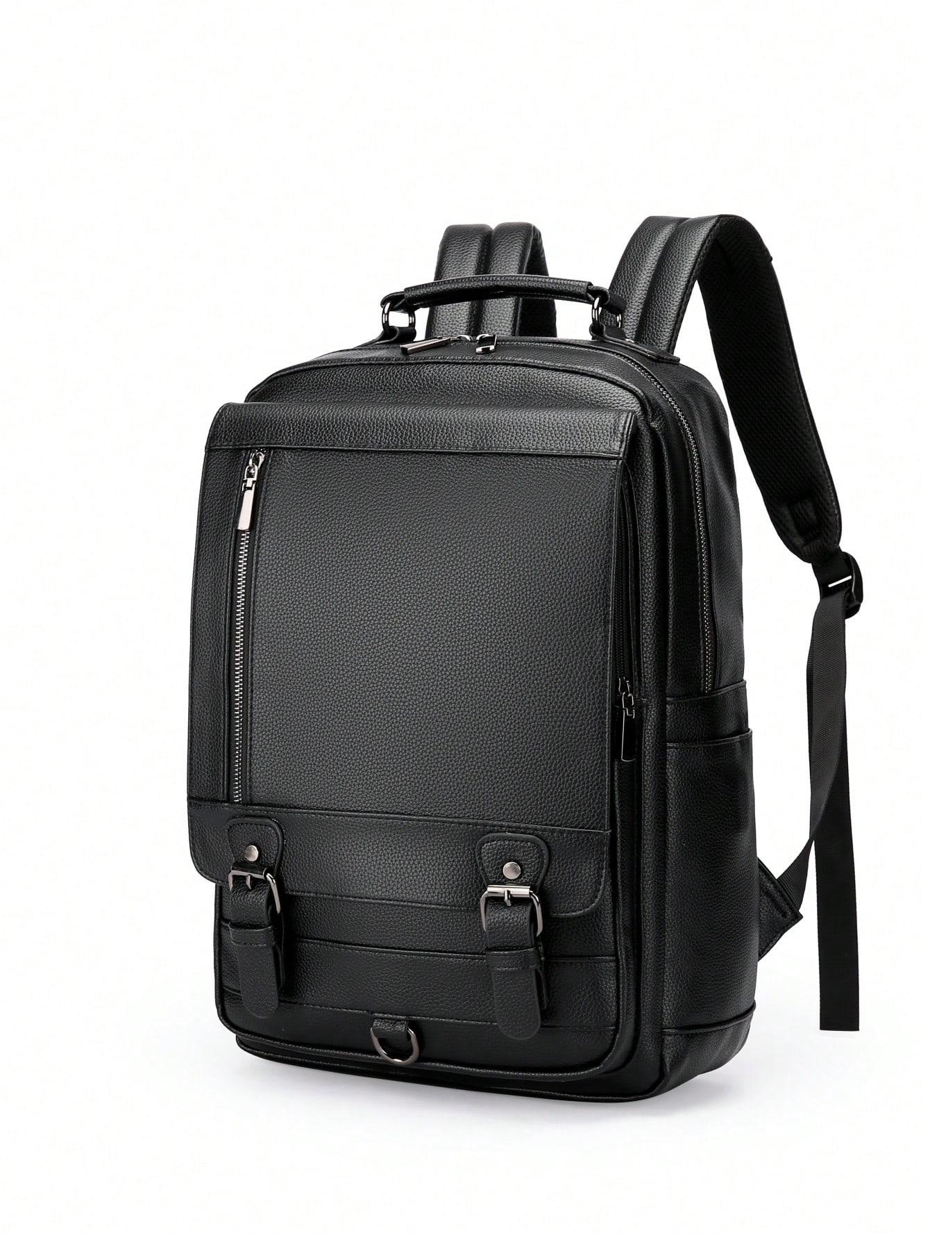 цена 2024 Новый модный высококачественный многофункциональный практичный рюкзак для офиса и путешествий, черный
