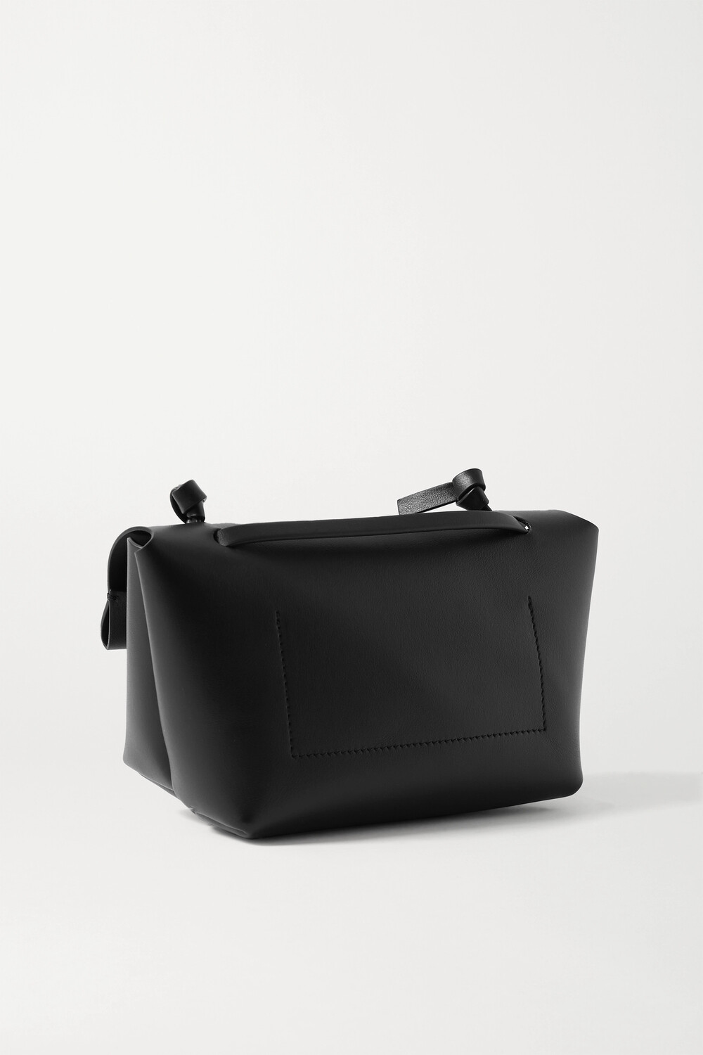 

ACNE STUDIOS Кожаная сумка через плечо, черный