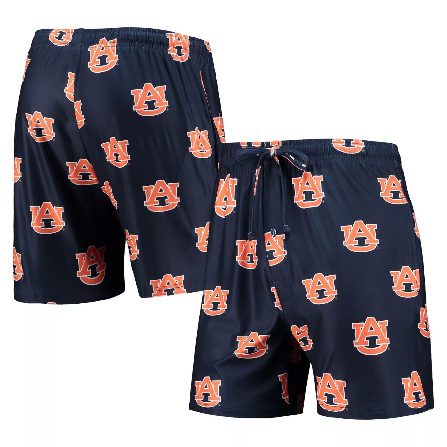 

Мужские шорты Concepts Sport Navy Auburn Tigers с флагманским джемом со сплошным принтом