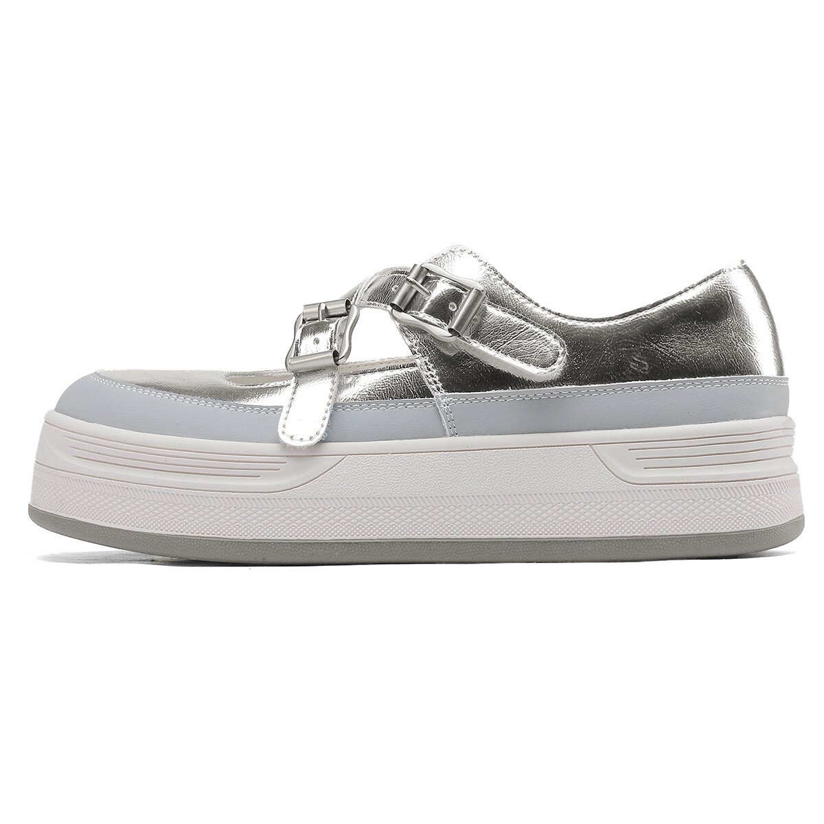 

Кроссовки D:FUSE SCANDINAVIA Skateboarding Shoes Women's Low-top, серебряный