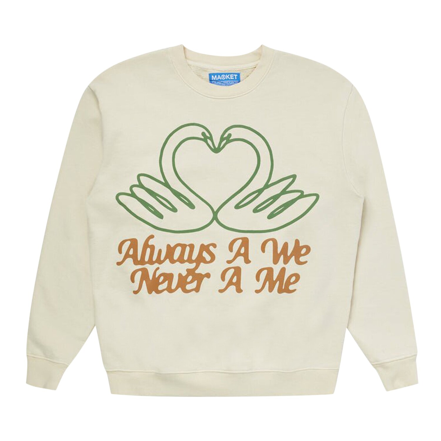 

Market Always We Crewneck цвета экрю