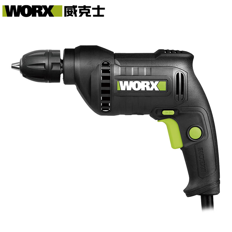 WORX WU118.1 электрическая дрель ручная электрическая дрель бытовая многофункциональная электрическая отвертка маленькая пистолетная дрель электроинструмент