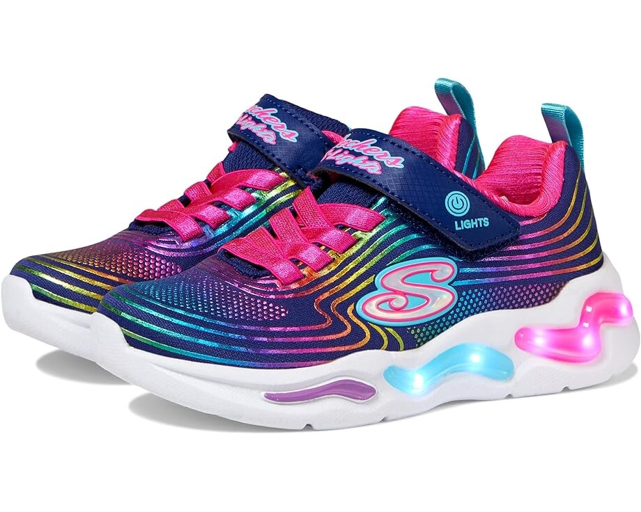 

Кроссовки Skechers Wavy Beams 302338L, цвет Navy/Multi