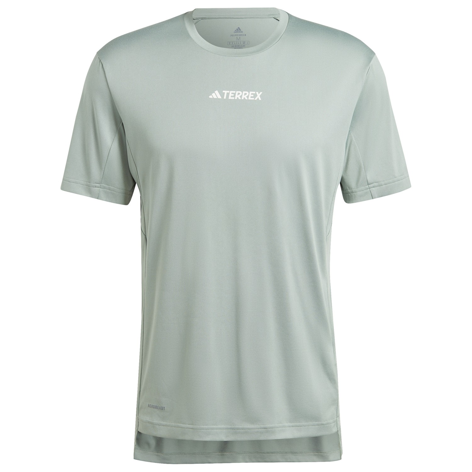 Функциональная рубашка Adidas Terrex Terrex Multi T Shirt, цвет Silver Green фотографии