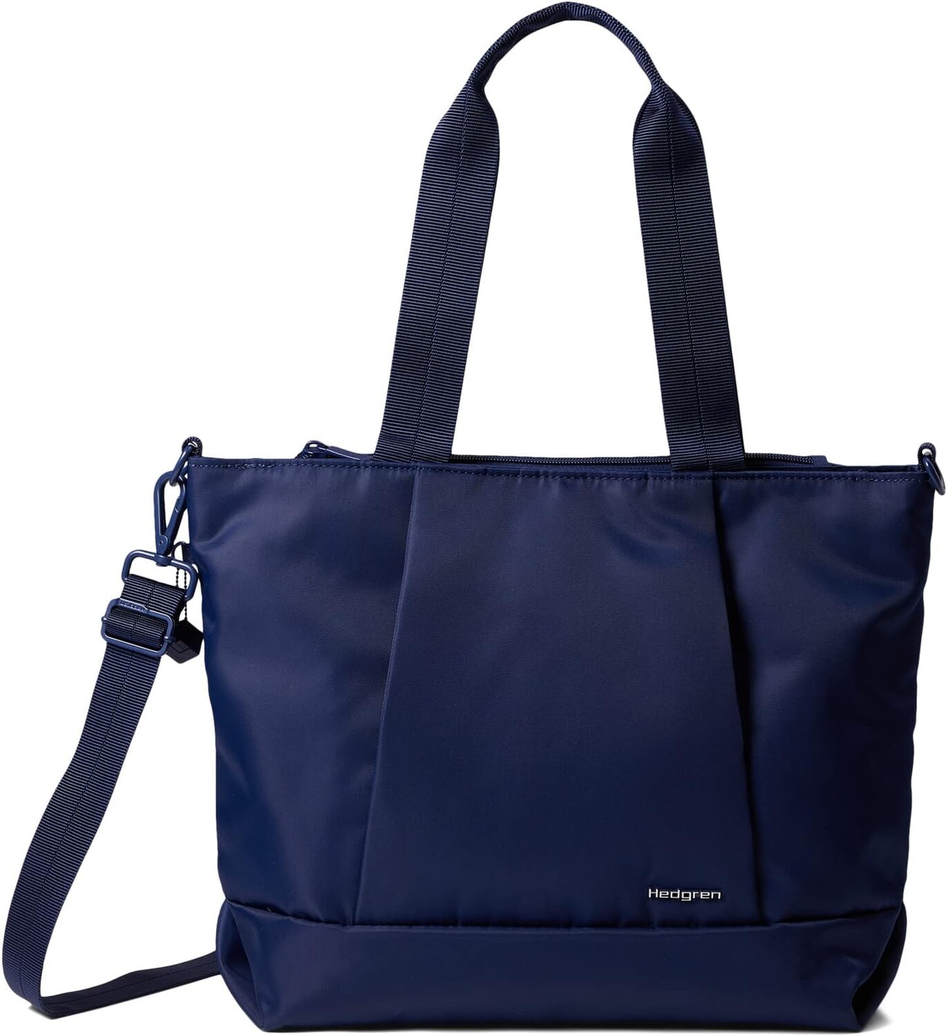 

Cyra — сумка-тоут, изготовленная из экологически чистых материалов Hedgren, цвет Bright Navy Blue