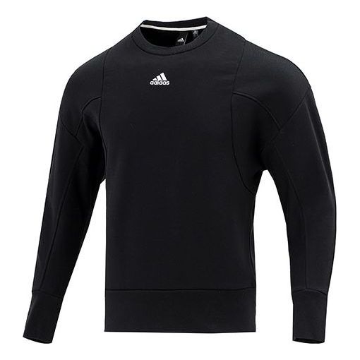 Толстовка Men's adidas Internal Crew Round Neck Long Sleeves Pullover Black, черный