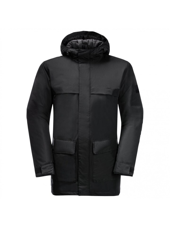 

Дождевик Jack Wolfskin, черный