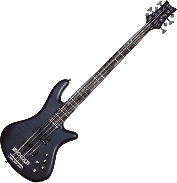 цена Басс гитара Schecter Stiletto Studio-8 Electric Bass See-Thru Black Satin