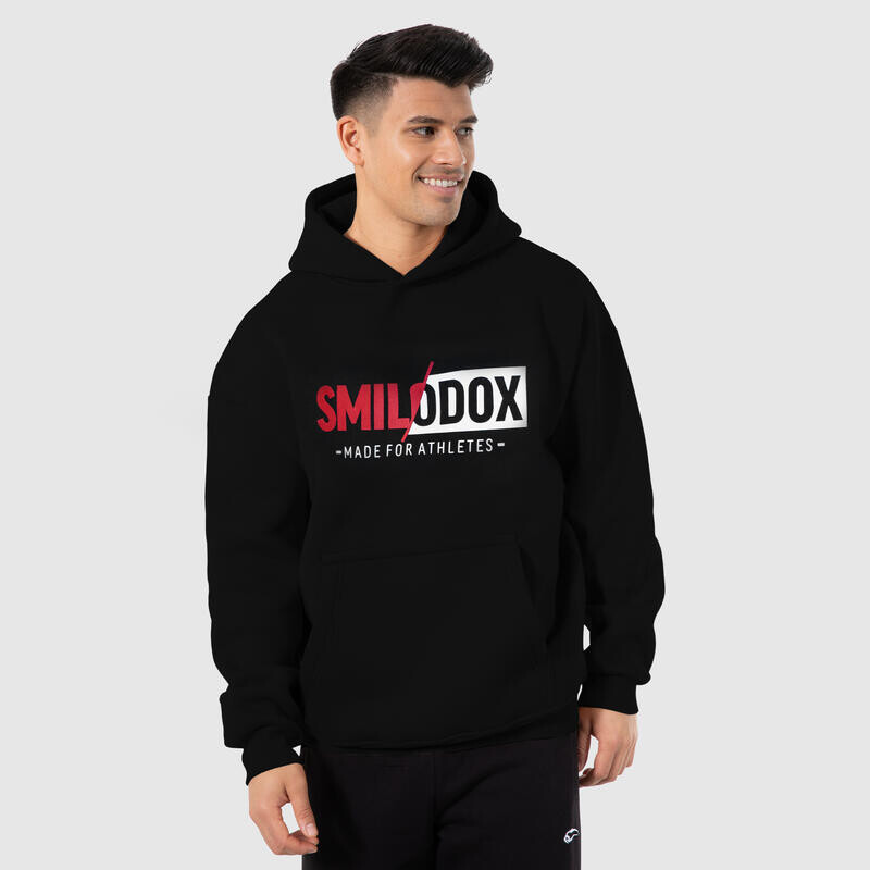 

Толстовка унисекс Team Athlete, черная для спорта и отдыха SMILODOX, цвет schwarz