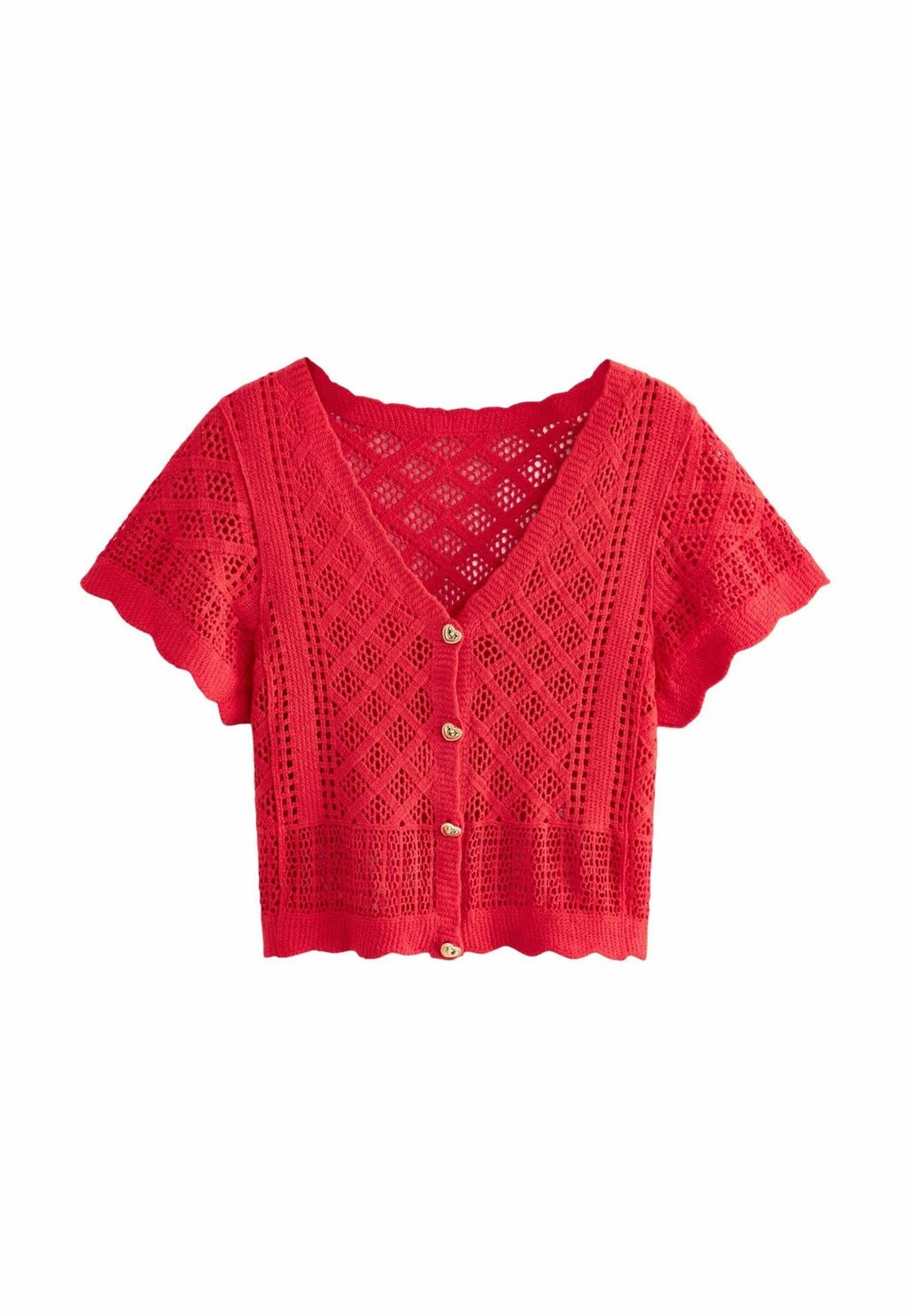 

Блуза SHORT SLEEVE REGULAR FIT Next, красный