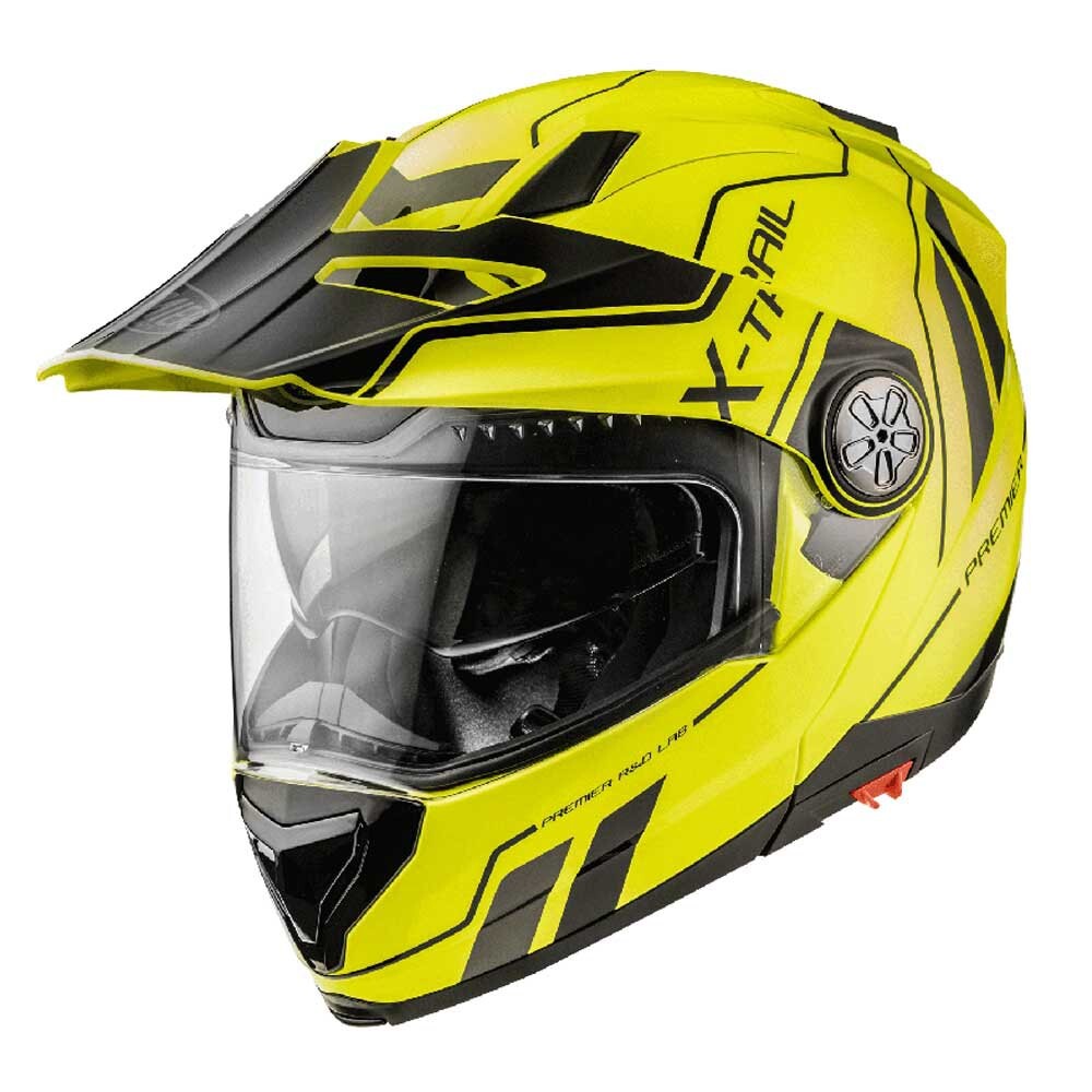 

Шлем для бездорожья Premier Helmets Xtrail XT Fluo, желтый
