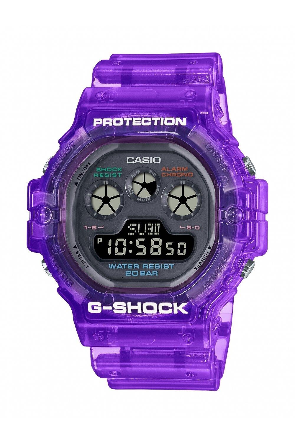 

Классические цифровые кварцевые часы Joytopia из пластика/смола - Dw-5900Jt-6Er Casio, черный