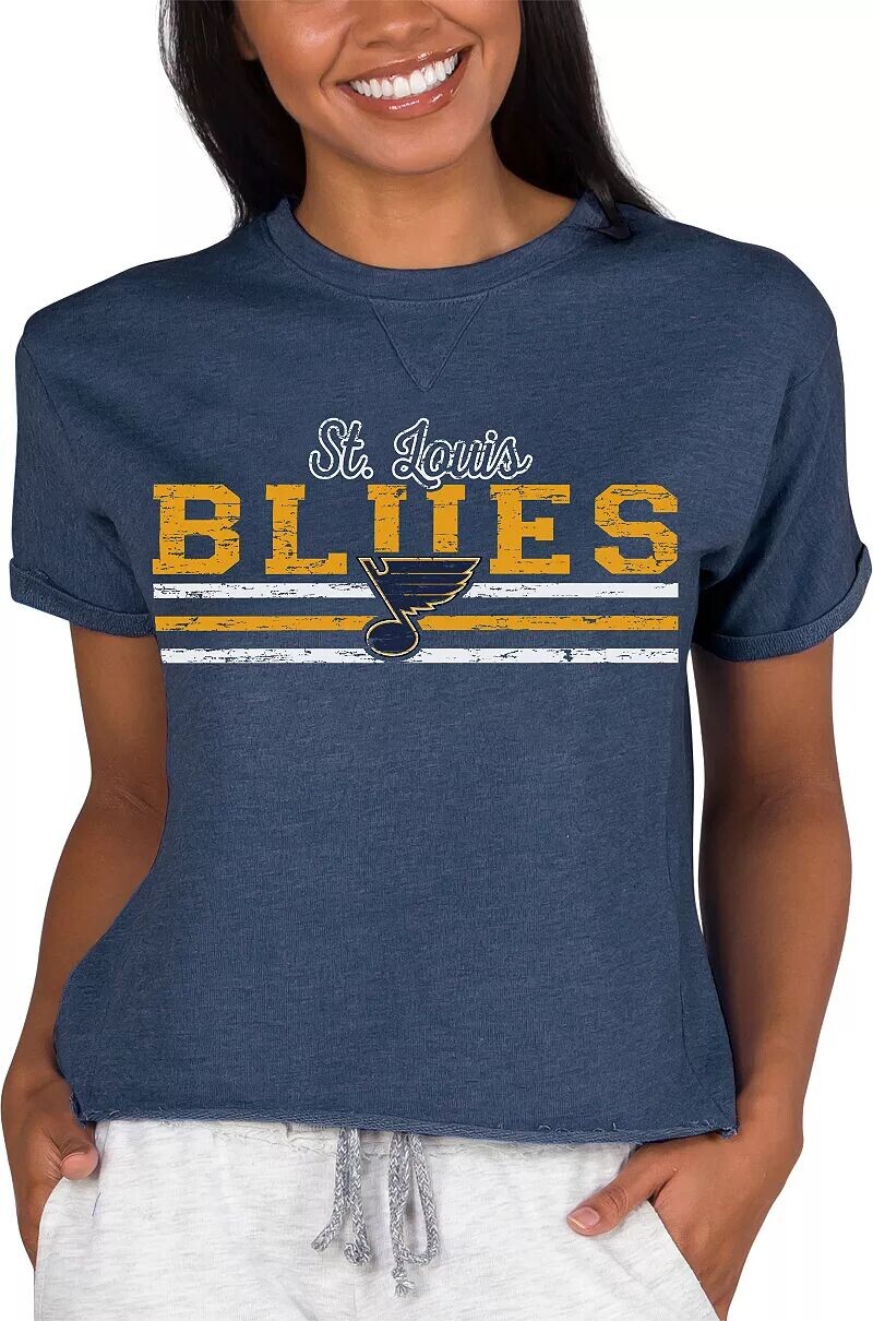 

Женская темно-синяя футболка Concepts Sport St. Louis Blues Mainstream