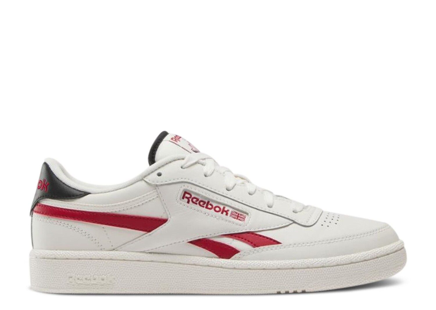 

Кроссовки Reebok Club C Revenge 'Chalk Flash Red', кремовый, Бежевый;серый