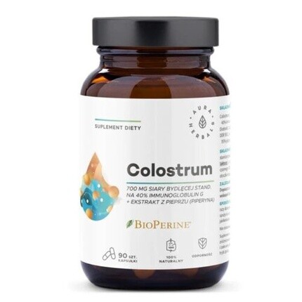 

Aura Herbals Colostrum 700 мг с биоперином 90 капсул