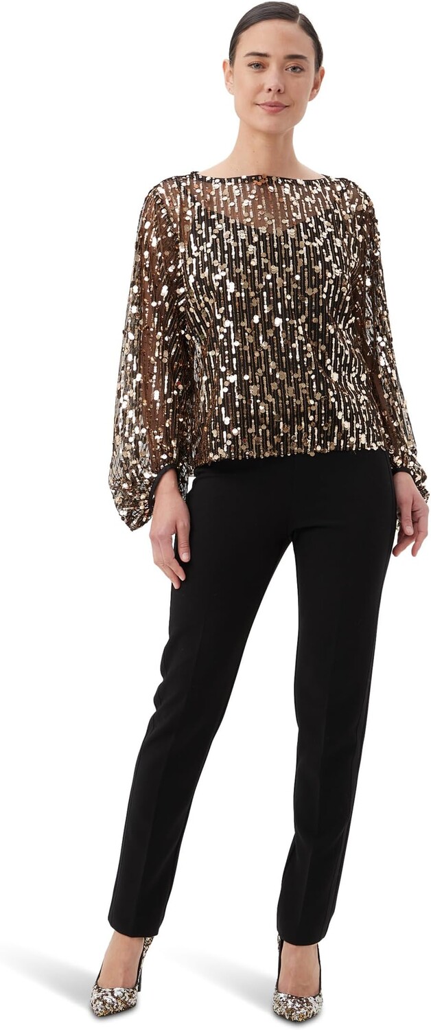 

Медведица Топ Trina Turk, цвет Black/Gold