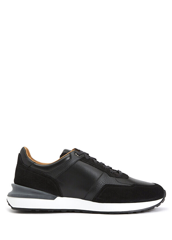

Черные мужские кожаные кроссовки Magnanni, Черный