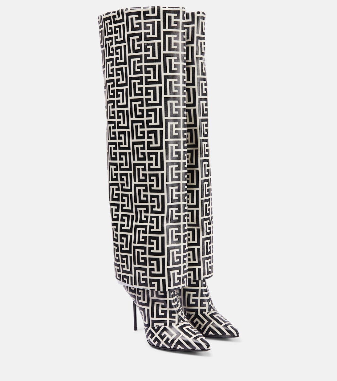 

Ботинки ariel с монограммой Balmain, бежевый