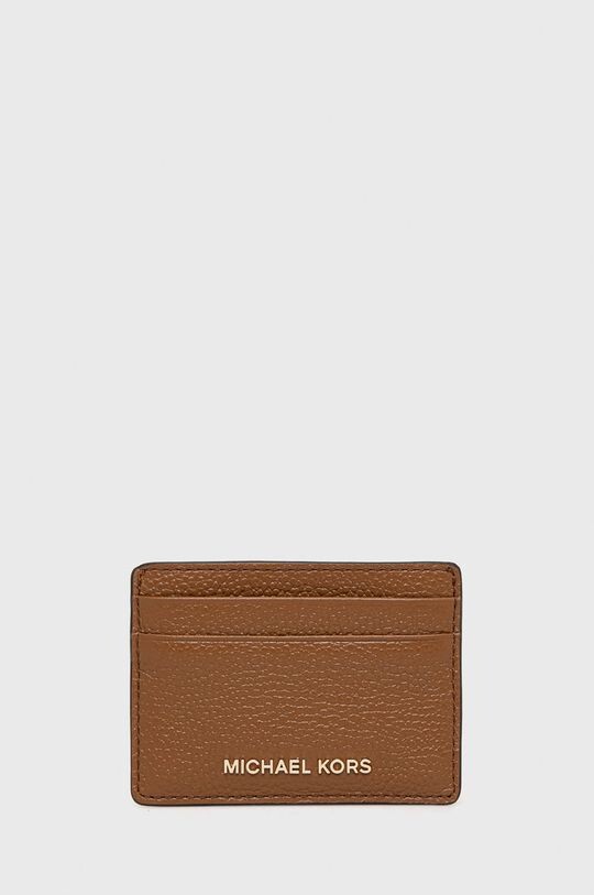 

Кожаная визитница 34F9GF6D0L MICHAEL Michael Kors, коричневый