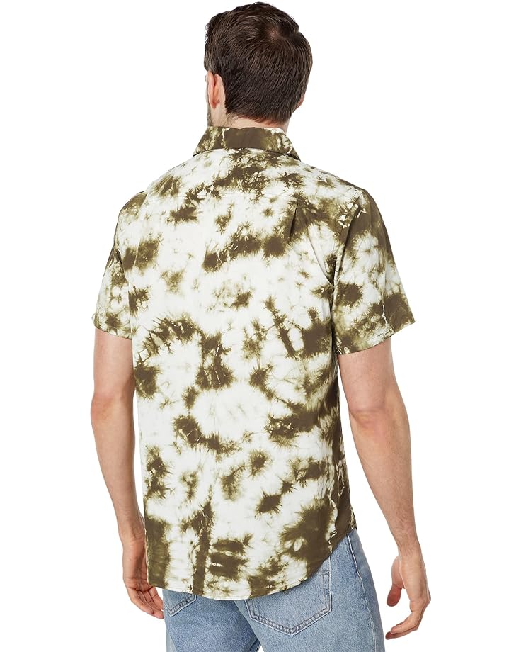 Рубашка Outerknown BBQ Shirt, цвет Olive Branch Tie-Dye