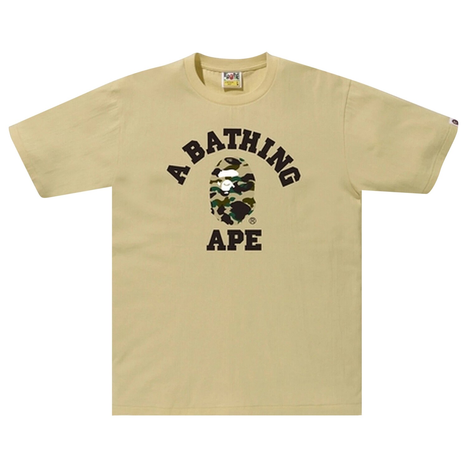 

Футболка BAPE 1st Camo College, Бежевый/Желтый