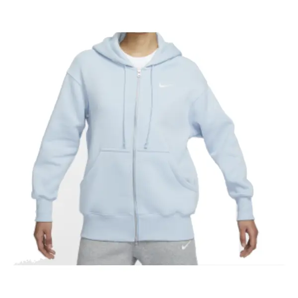 

Толстовка спортивная одежда phoenix флис оверсайз толстовка с капюшоном на молнии Nike, синий