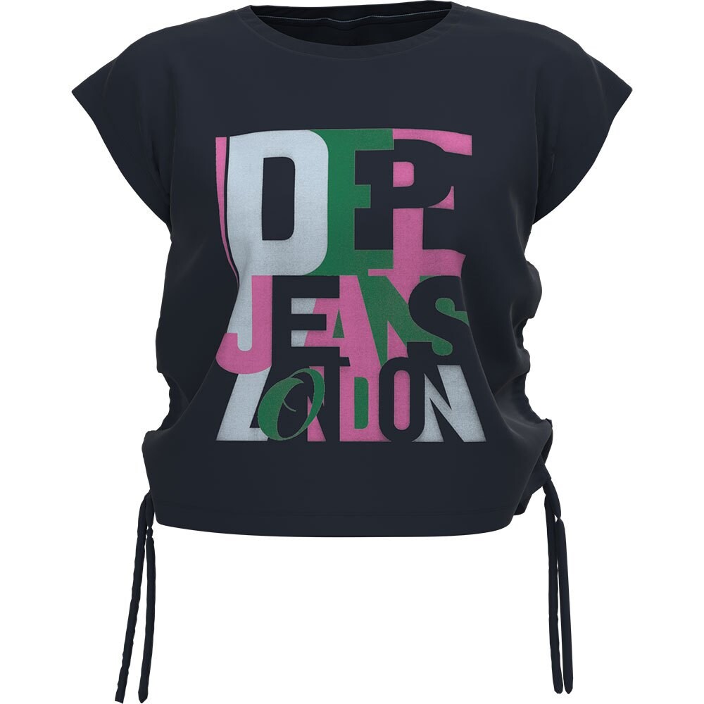 

Топ Pepe Jeans Peachy Short Sleeve, синий