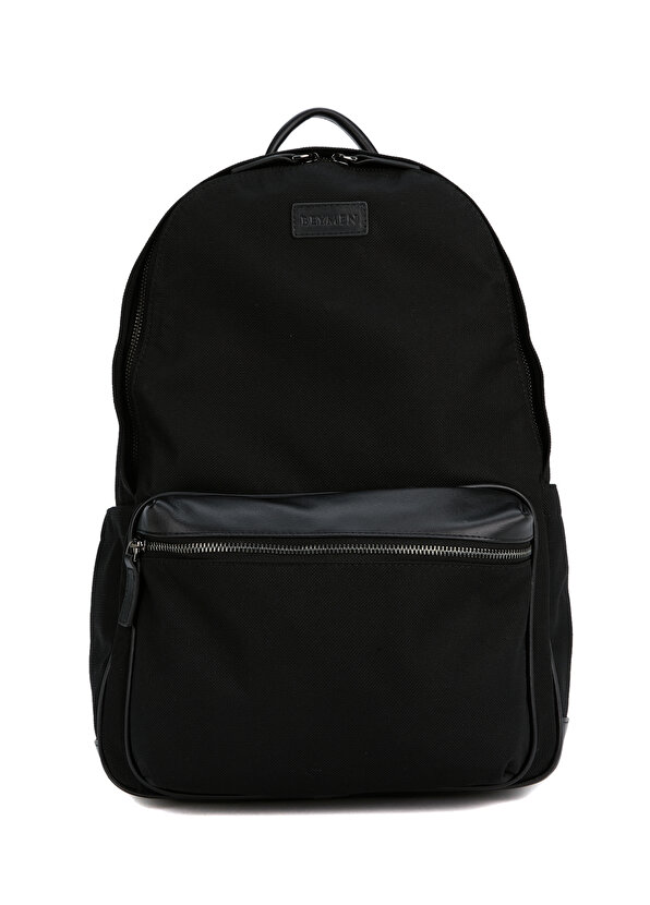 Мужской рюкзак с черным логотипом Beymen