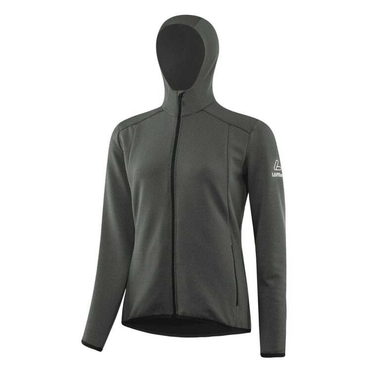 

Толстовка Loeffler Transtex Cube Full Zip, серый