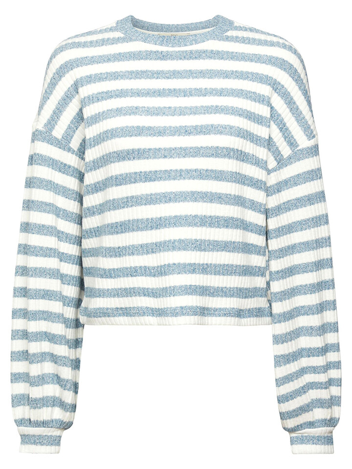

Свитер ESPRIT, цвет Hellblau/Weiß