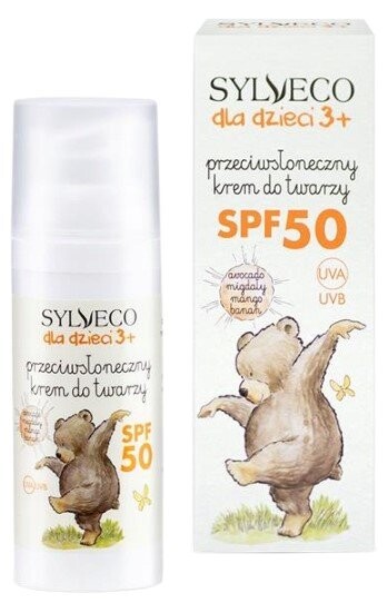 

Для Детей 3 Солнцезащитный Крем Для Лица Spf 50, Sylveco Sylveco