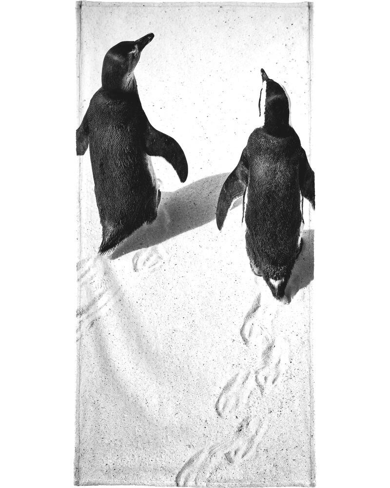

Полотенце для ванной Juniqe Journey Through Snow, цвет Schwarz & Weiß