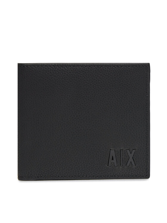 

Большой мужской кошелек Armani Exchange, черный