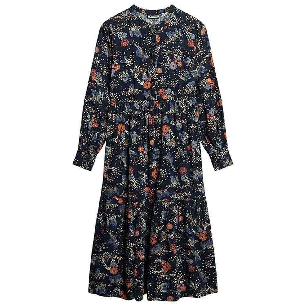 Платье Superdry Tiered, синий
