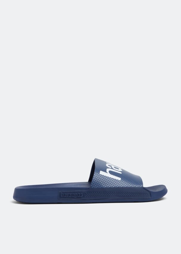 

Шлепанцы Havaianas Classic Logomania, синий