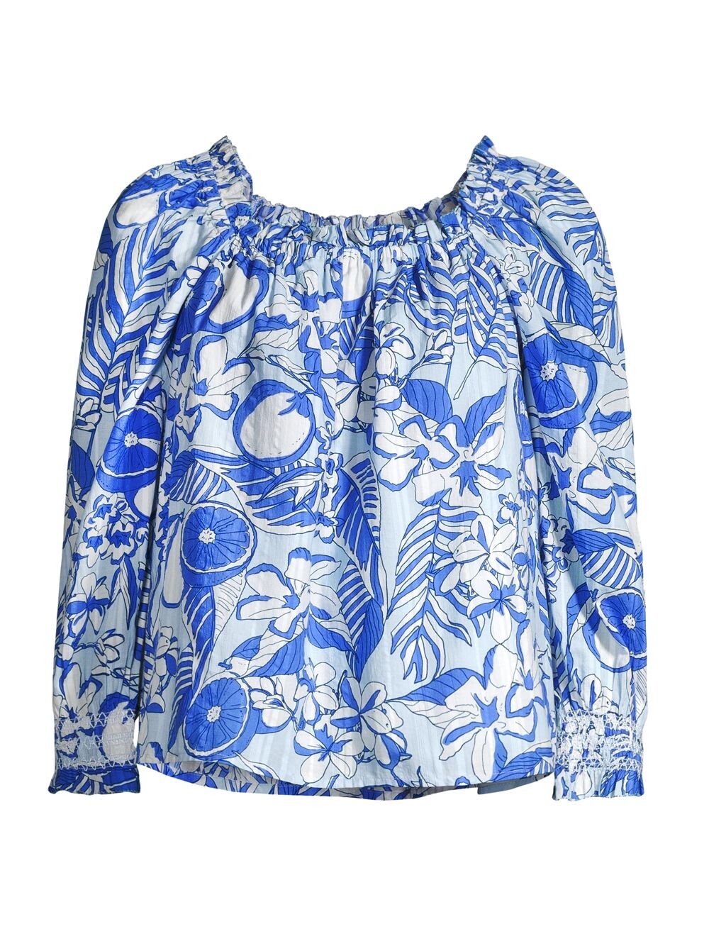 

Топ Tropical Palm с оборками Vineyard Vines, разноцветный