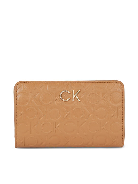 Женский кошелек Calvin Klein, коричневый ароматизатор в бутылочке герою 3 9 х 14 9 см цитрус