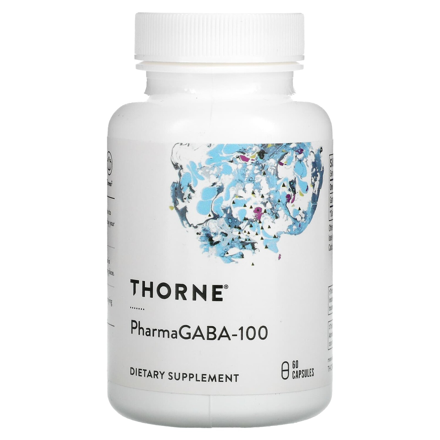 

PharmaGABA-100, 60 капсул, Thorne
