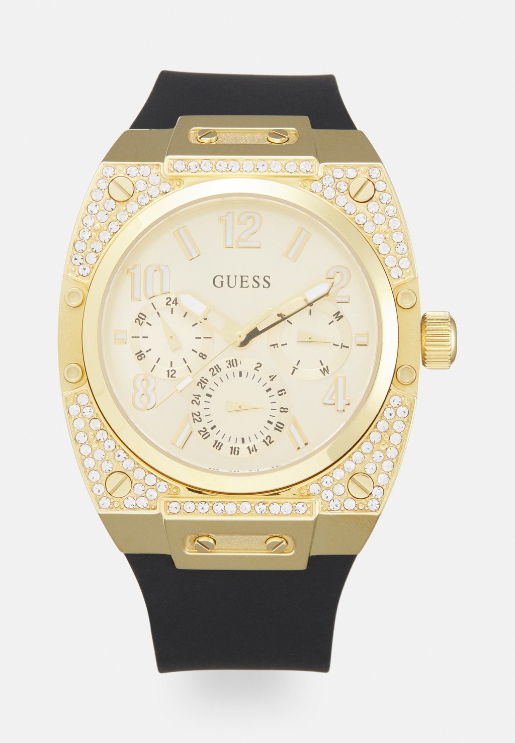 Часы Prodigy Exclusive Guess, цвет gold-coloured/black часы prodigy exclusive guess цвет silver coloured black