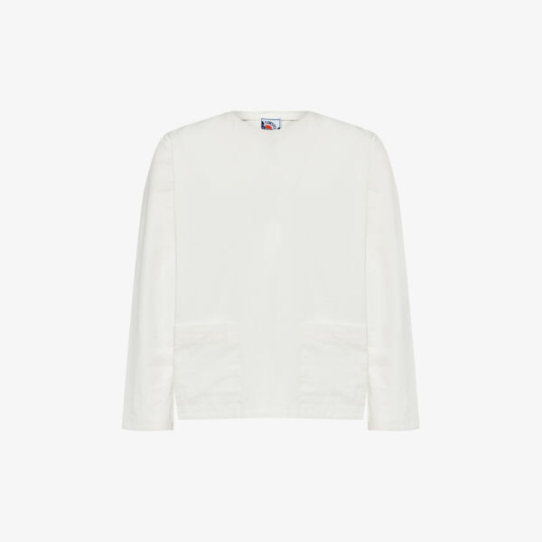 

Топ sunspel x nigel cabourn из смесового хлопка с рипстопом Sunspel, белый