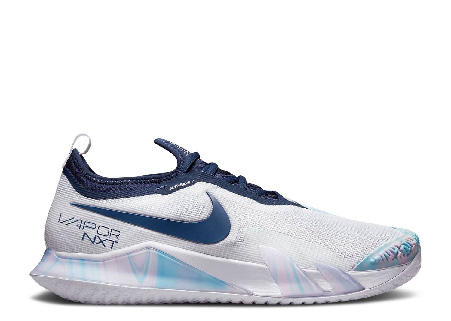 

Кроссовки Nike Nikecourt React Vapor Nxt 'White Midnight Navy', белый