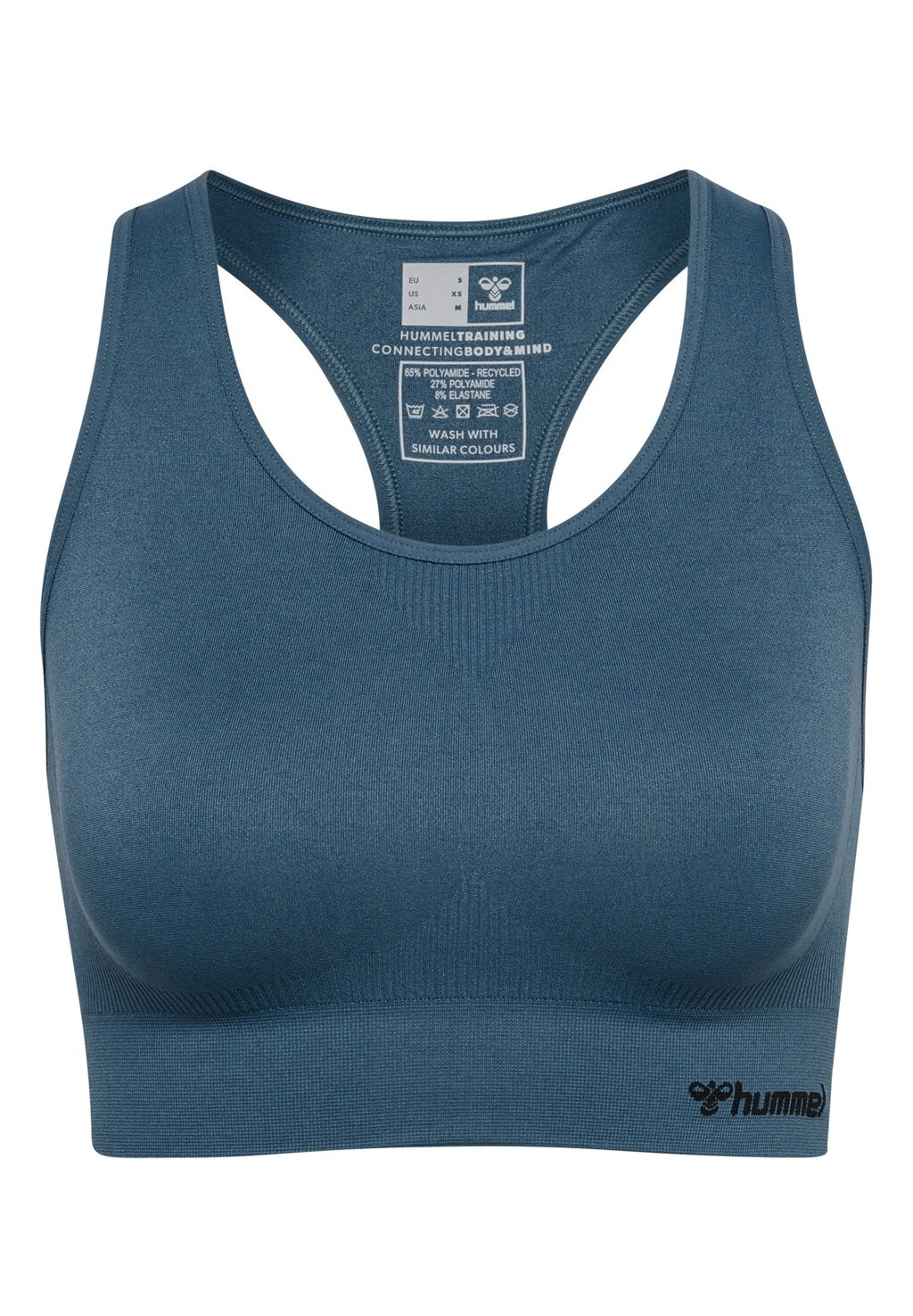 

Спортивный бюстгальтер средней поддержки TIF SEAMLESS Hummel, цвет stargazer
