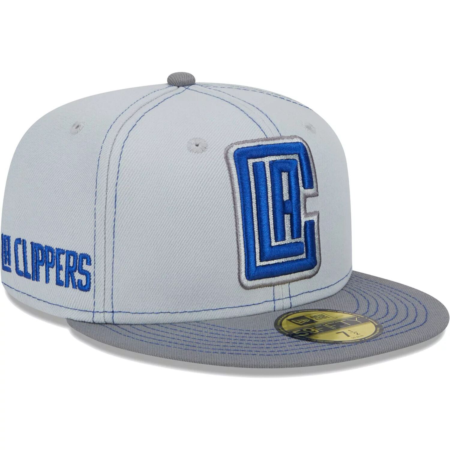 

Мужская кепка New Era Grey LA Clippers Color Pop 59FIFTY