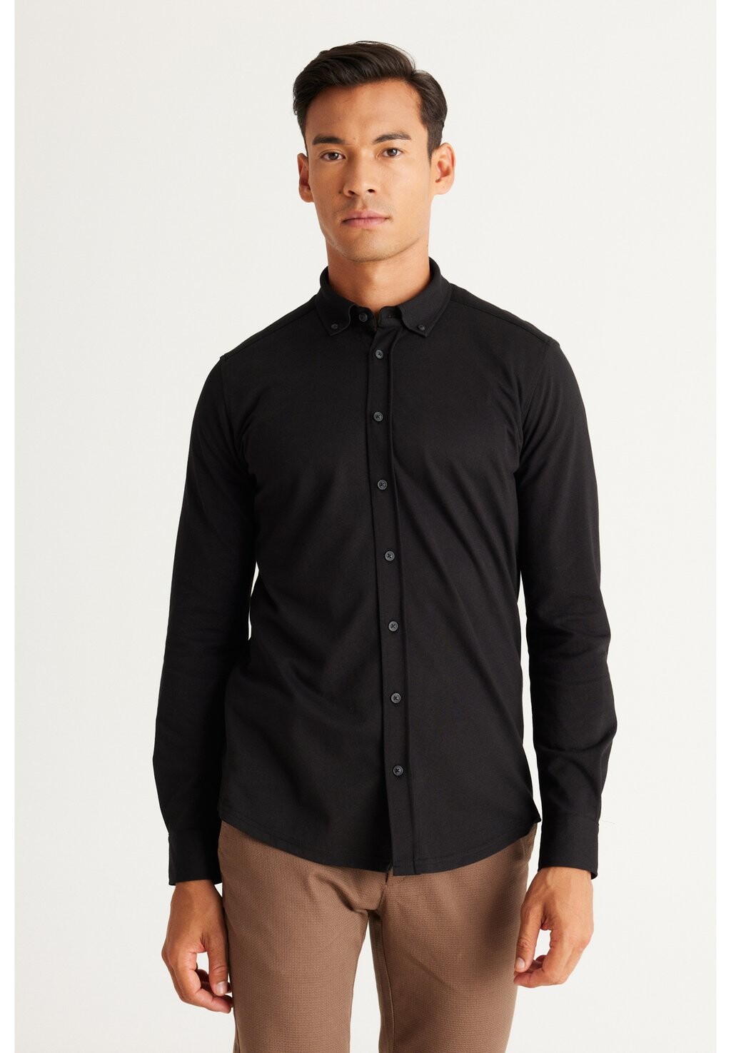 

Рубашка AC&CO / ALTINYILDIZ CLASSICS, цвет black