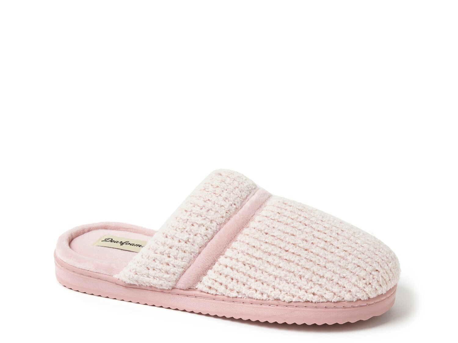 

Тапочки Serena Scuff Dearfoams, бледно-лиловый