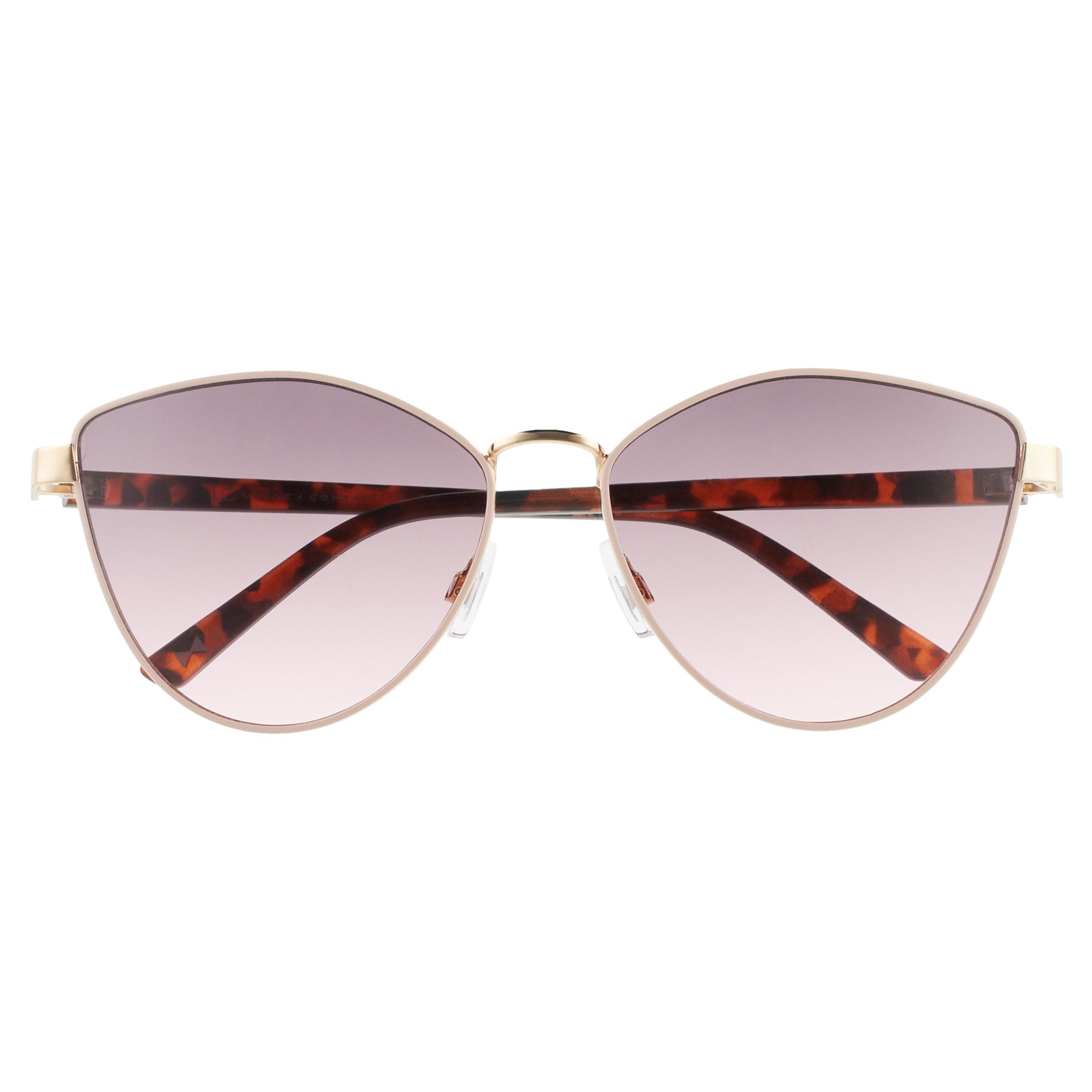 Женские солнцезащитные очки «кошачий глаз» LC Lauren Conrad Mayim среднего размера LC Lauren Conrad цена и фото