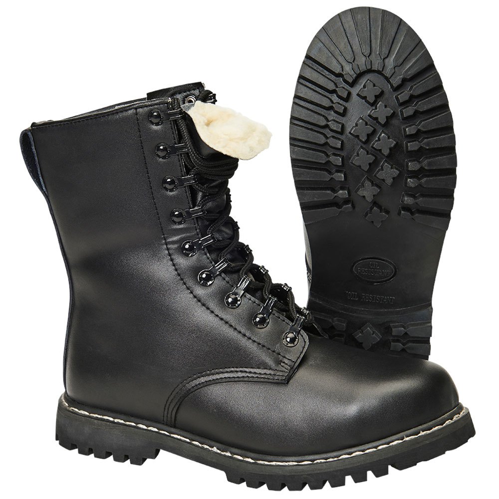 Ботинки Brandit Combat Fleece, черный ботинки tamaris combat черный