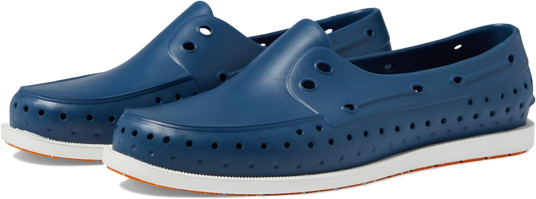 Лоферы Howard Sugarlite Native Shoes, цвет Frontier Blue/Shell White/Foxtail Speckle Rubber кроссовки robbie native shoes kids цвет victoria blue shell white mash speckle rubber
