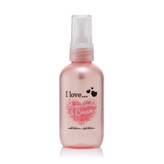 

Освежающий спрей для тела с клубникой и кремом 100 мл I Love, Refreshing Body Spritzer