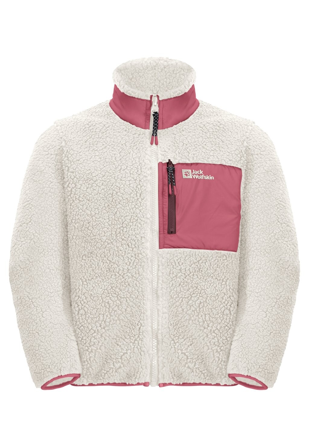 

Флисовая куртка ICE CURL Jack Wolfskin, цвет cotton white